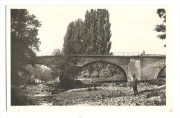 Cp, 63, Saint-Germain-Lembron, Le Pont Sur La Couze, écrite - Saint Germain Lembron