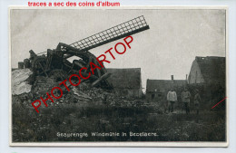 MOULIN A VENT-WINDMUEHLE-BECELAERE -Carte Allemande-Guerre-14-18-1W K-BELGIEN-FLANDERN- - Zonnebeke