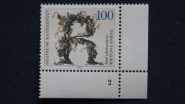 Deutschland Bund 1446 Yt 1278 Eckrand Mit Formnummer 2 **/mnh, 500 Jahre Rieslinganbau - Other & Unclassified