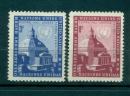 Nations Unies New York 1958 - Michel N. 68/69 - Assemblée Générale - Neufs