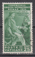 Vatican     Scott No.  43    Used     Year  1935 - Gebraucht