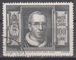 Vatican     Scott No.  131    Used   Year  1949 - Gebraucht