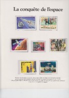 = La Conquête De L'Espace 5 Pays Présentent 7 Timbres Rwanda, Rép Centrafricaine, Libéria, Rép Malagasy, Sharjah - Afrique