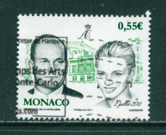 MONACO - 2011  Royal Wedding  55c  Used As Scan - Gebruikt