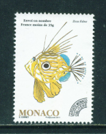 MONACO - 2011  Fish  Precancel  No Value Indicated  Used As Scan - Used Stamps