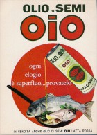 # OLIO SEMI ARACHIDE OIO 1960s Advert Pubblicità Publicitè Reklame Food Olio Huile Oil Ol Aceite - Poster & Plakate