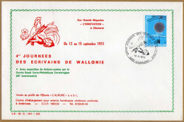 Enveloppe Cover Brief 1640 4es Journées Des écrivains De Wallonie Charleroi - Cartas & Documentos