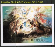 LESOTHO   Scott  # 318  VF USED  SOUVENIR SHEET - Lesotho (1966-...)