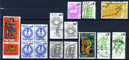 1961/1962 - ISRAELE - ISRAEL - Catg. Mi. 242/253 - Used/MLH/NH  (S02032014...) - Collections, Lots & Series