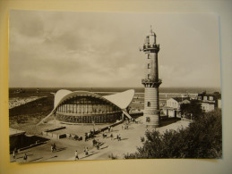 Germany: Rostock - Warnemünde - Konsum-Gaststätte "Teepott" Und Leuchtturm An Der Promenade  - 1970s Unused - Rostock