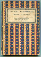 Virginia Colonial Williamsburg Official Guidebook 1965 - 1950-Heden