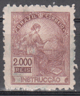 Brazil    Scott No.  216    Used  Year  1918     Perf. 11.5 - Gebraucht