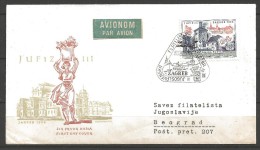 Yugoslavia 1956 - FDC With Mi 789 - Brieven En Documenten