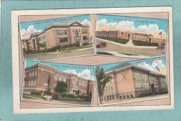 FORT  WAYNE  -  4  SCHOOL  : HARMAR -  FRANKLIN -  RUDUSILI -  JAMES H SMART  -  4  VUES  -  BELLE CARTE  - - Fort Wayne