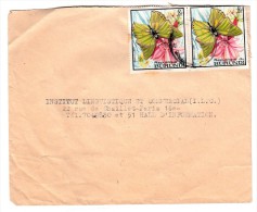 Marcophilie - Burundi - Lettre, Cachet  - Charaxes Eupale (papillon) - Oblitérés