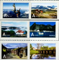 NE3786 Norway 2007 Scenery 6v  MNH - Unused Stamps