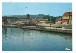 CPM - Longueil Annel - Les Ecluses, Le Tabac Et La Nouvelle Poste - Longueil Annel