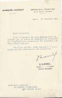 Tracteurs/Agriculture/Cou Rrier  D´intervention/Obtention Tracteur/Assemblée Nationale/ Laniel Député/1949   AC68 - Tracteurs