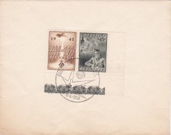 A27 - Enveloppe Souvenir - Cob 602-602A - Vente Par Souscription Au Profit Des Prisonniers De Guerre - Belgium Old Cover - Non Classés