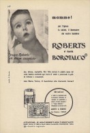 # BOROTALCO MANETTI & ROBERTS Florence 1950s Advert Pubblicità Publicitè Reklame Firenze Talc Talcum Powder Cosmetics - Unclassified