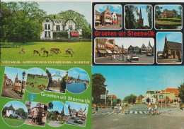 4 Ansichten: STEENWIJK - Overijssel  - Nederland / Holland  (2 Scans) - Steenwijk