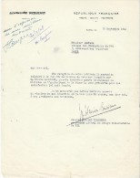 Ferguson/ Plan Marschall/Lettre De Compte Rendu D'intervention/Obtention D´un Tracteur/1948     AC76 - Trattori