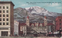 BT16992 Colorado Springs Pike S Peak Tramway USA Scan Front/back Image - Colorado Springs