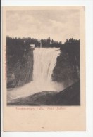 BT17190 Montmorency Falls Near Quebec  Canada Scan Front/back Image - Québec – Les Portes