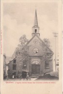 BT17330 Quebec L Eglise Notre Dame Des Victoriwe  Canada Scan Front/back Image - Québec – Les Portes