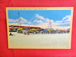 Virginia > Virginia Beach  Cavalier Beach & Cabana Club Not Mailed  Ref 1216 - Virginia Beach