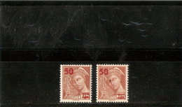 FRANCE VARIETES N° 477 ** Tache De Couleur Rouge Sur L Oeil - Nuovi