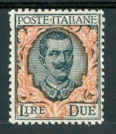 1923 Italia Regno 2 L. Gomma Integra MNH** - Mint/hinged