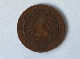 PAYS BAS 2 1/2 CENT 1881 - 1849-1890 : Willem III