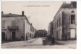 Carte 1915 ROQUEFORT / RUE GAMBETTA - Roquefort