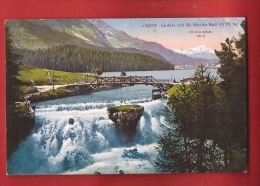 CGR1-44  Innfall Mit St Moritz-Bad . Gelaufen  In 1924 - Saint-Moritz