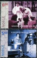 NE3828 Norway 2005 Church Services 2v MNH - Unused Stamps