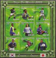 MOZAMBIQUE 2001 World Cup South Korea / Japan - 2002 – South Korea / Japan