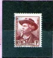 1941 - Poete Frederic Mistral  Mi No 506 Et Yv No 495  Serie Complete - Used Stamps