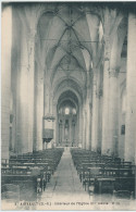 Airvault(D.S.) Intérieur De L'église - Airvault