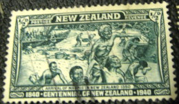 New Zealand 1940 Arrival Of Maori People 0.5d - Used - Gebraucht