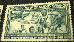 New Zealand 1940 Arrival Of Maori People 0.5d - Used - Gebraucht