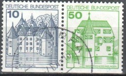 Germany BRD 1980  Zusammendruck Mi. W 70 Gestempelt / Used - Se-Tenant