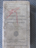 1941 MILITARIA- Ministère Guerre: Instruction-le Matériel /colonne Automobile Conduite Véhicule>faire Défiler Les Images - Français