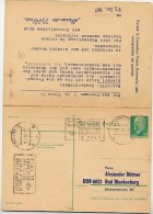 Sost. VERKEHRSSICHERHEIT TORÚN Polen 1967 Auf DDR P77 Antwort-Postkarte  ZUDRUCK #4 - Accidentes Y Seguridad Vial