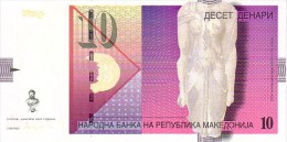 MACEDOINE  10 Denari   Emission De 2007   Pick 14 G       ***** BILLET  NEUF ***** - Macedonia Del Norte