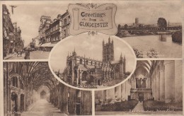 Greetings From Gloucester  Angleterre Multi Vues - Gloucester