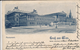 AUSTRIA, WIEN, PARLAMENT, Near EX Cond. PC, Used, 1899 - Wien Mitte