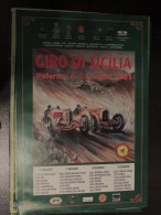 X MEMORABILIA SPORTS AUTO MANIFESTO ORIGINALE 70x100 GIRO DI SICILIA 2001 BY FERREIRA BASSO - Car Racing - F1