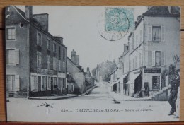 D58  - N°689 - Chatillon En Bazois - Route De Nevers .1905 - Chatillon En Bazois