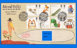 GB 2006-0003, Animal Tales FDC, Tallents House SHS - 2001-2010 Em. Décimales